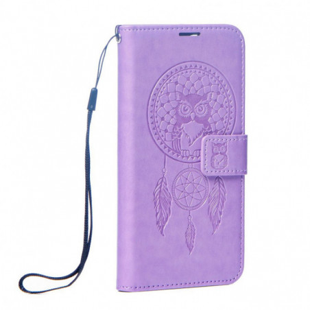 Peňaženkové puzdro MEZZO Book na Apple iPhone 17 Fialový (Purple)