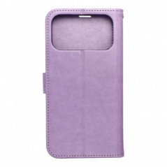 Peňaženkové puzdro MEZZO Book na Apple iPhone 17 Pro Max Fialový (Purple)