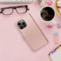 Peňaženkové puzdro MEZZO Book na Apple iPhone 17 Air Ružovo-zlatý
