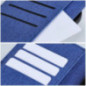 Peňaženkové puzdro GOMMA na Apple iPhone 17 Pro Elegant Modrý Peňaženkové puzdro GOMMA na Apple iPhone 17 Pro Elegant Modrý