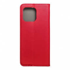 Peňaženkové puzdro Smart Case Book na Motorola Moto G86 Červený