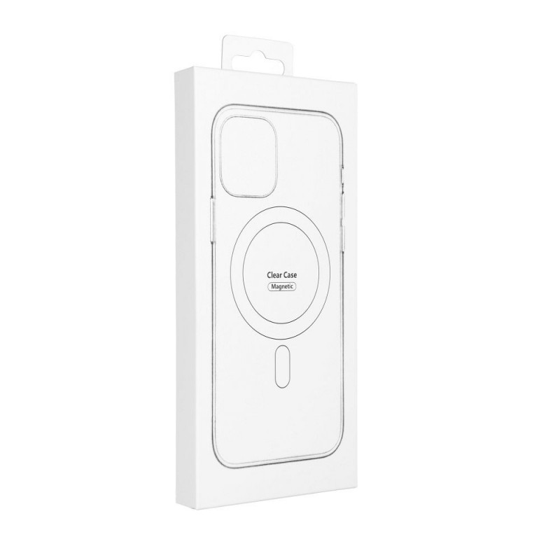Kryt Clear Mag Cover na Apple iPhone 17 Pro Max MagSAFE  Transparentný