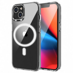 Kryt Clear Mag Cover na Apple iPhone 17 MagSAFE  Transparentný