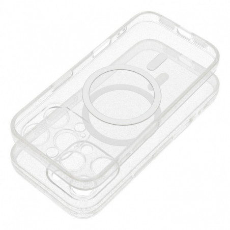 Kryt Clear Mag Cover na Apple iPhone 17 Pro Max MagSAFE  Transparentný