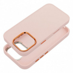 Kryt FRAME na Apple iPhone 17 Pro Max Elegant  Púdrovo ružový