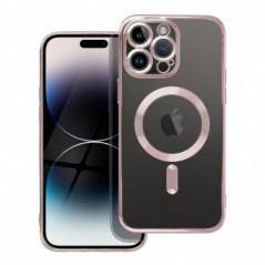 Kryt Electro Mag na Apple iPhone 17 Pro Max MagSAFE  Ružovo-zlatý