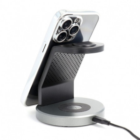 Kryt Electro Mag na Apple iPhone 17 Pro Max MagSAFE  Strieborný