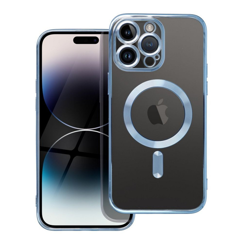 Kryt Electro Mag na Apple iPhone 17 Pro Max MagSAFE  Modrý
