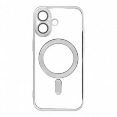 Kryt Electro Mag na Apple iPhone 17 MagSAFE  Strieborný