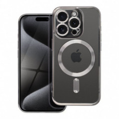 Kryt Electro Mag na Apple iPhone 17 MagSAFE  Strieborný