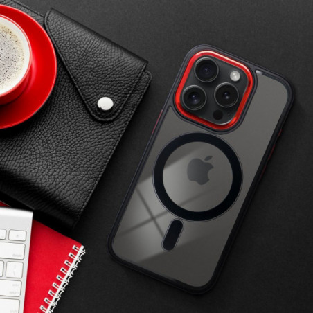Kryt Color Edge Mag na Apple iPhone 17 Pro Max MagSAFE  Čierny