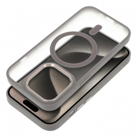 Kryt Matte Mag Cove na Apple iPhone 17 MagSAFE Titanový