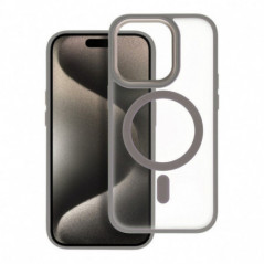 Kryt Matte Mag Cove na Apple iPhone 17 Pro Max MagSAFE  Titanový