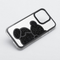 Kryt Teddy bear na Apple iPhone 17 Pro Max Čierny