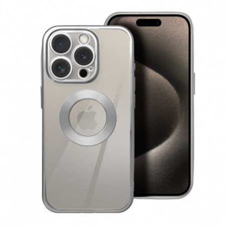 Kryt Glam na Apple iPhone 17 Pro Max Strieborný