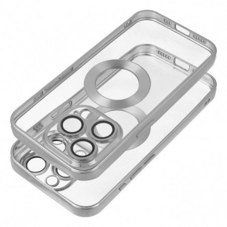 Kryt Glam na Apple iPhone 17 Pro Max Strieborný