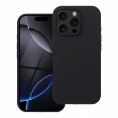 Kryt Silicone 2mm na Apple iPhone 17 Pro Max Čierny