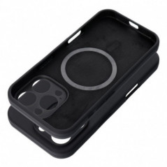 Kryt Silicone 2mm na Apple iPhone 17 Čierny
