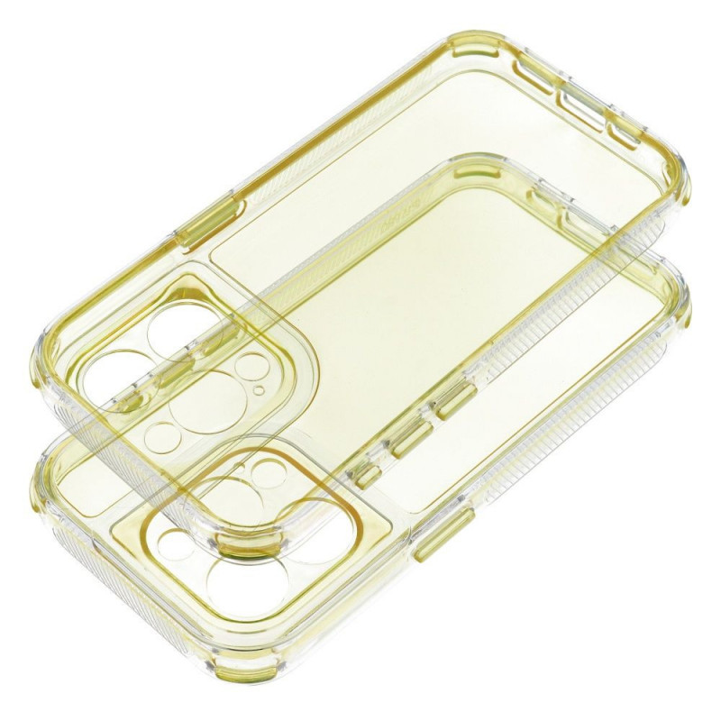 Kryt Matrix Clear na Apple iPhone 17 Žltý Kryt Matrix Clear na Apple iPhone 17 Žltý
