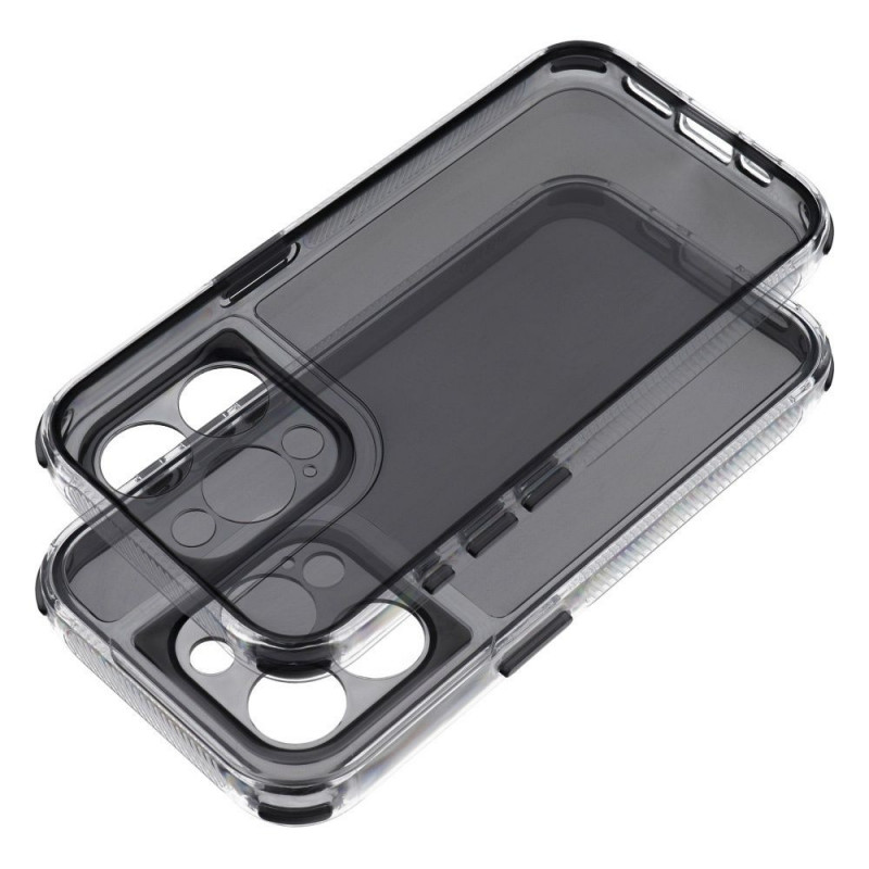 Kryt Matrix Clear na Apple iPhone 17 Čierny