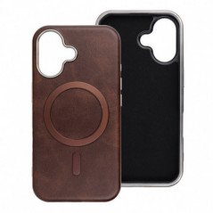 Kryt Gentleman Mag Cover na Apple iPhone 17 Elegant  MagSAFE  Hnedý