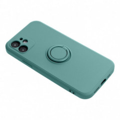 Kryt Silicone ring na Apple iPhone 17 Pro Max Zelený