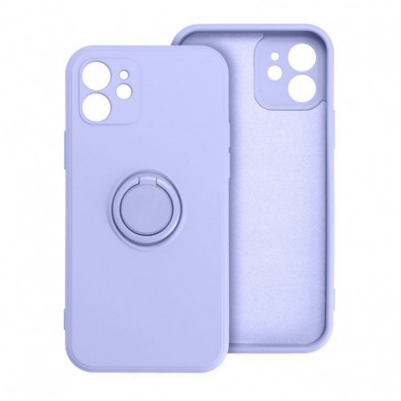 Kryt Silicone ring na Apple iPhone 17 Pro Fialový (Violet)