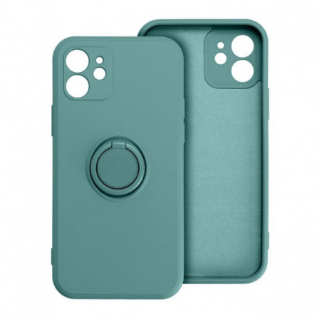 Kryt Silicone ring na Apple iPhone 17 Air Zelený
