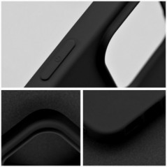 Kryt Silicone na Apple iPhone 17 Pro Max Elegant  Čierny
