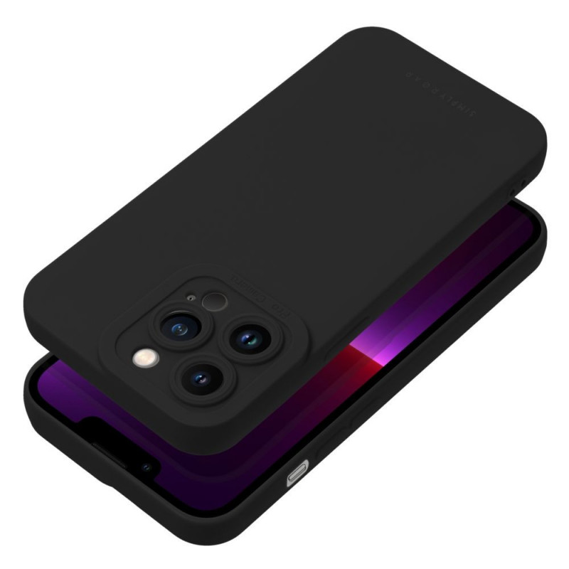 Kryt Roar Luna na Apple iPhone 17 Pro Max Jednofarebný, Štýlový, Estetický doplnok  Čierny