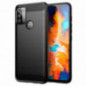Kryt Carbon na Motorola Edge 50 Elegant  Čierny