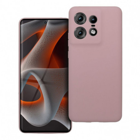 Kryt Silicone 2mm na Motorola Edge 50 Pieskovo ružový