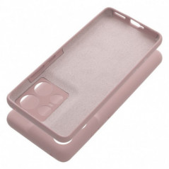 Kryt Silicone 2mm na Motorola Edge 50 Pieskovo ružový