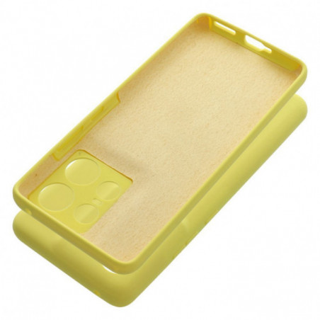 Kryt Silicone 2mm na Motorola Edge 50 Citrónová