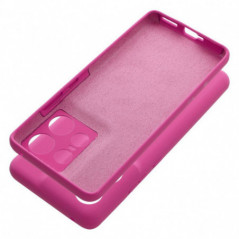 Kryt Silicone 2mm na Motorola Edge 50 Ružový