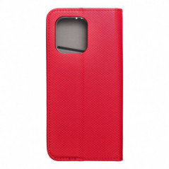 Peňaženkové puzdro Smart Case Book na Motorola Edge 50 Neo Červený