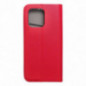 Peňaženkové puzdro Smart Case Book na Motorola Edge 50 Neo Červený