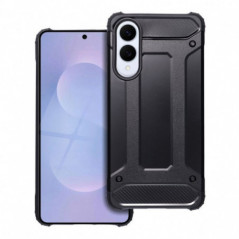 Tvrdený kryt Armor na Samsung Galaxy S25 Edge Čierny