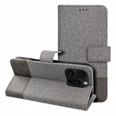 Peňaženkové puzdro GOMMA na Samsung Galaxy S25 Edge Elegant  Šedý