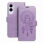 Peňaženkové puzdro MEZZO Book na Samsung Galaxy S25 Edge Fialový (Purple)