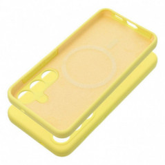 Kryt Silicone 2mm na Samsung Galaxy S25 Edge Citrónová