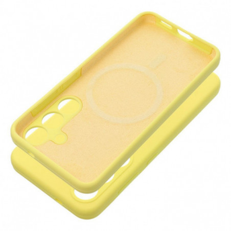 Kryt Silicone 2mm na Samsung Galaxy S25 Edge Citrónová