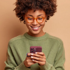 Kryt Roar Luna na Samsung Galaxy S25 Edge Jednofarebný, Štýlový, Estetický doplnok  Červený