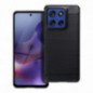 Kryt Carbon na Motorola Edge 60 Fusion Elegant  Čierny