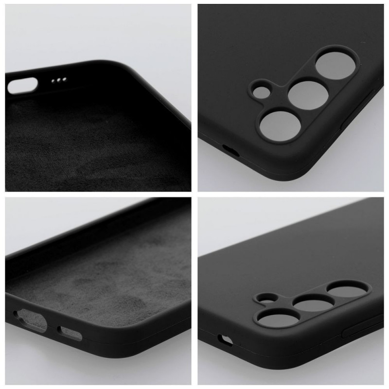 Kryt Silicone 2mm na Samsung Galaxy S25 FE Čierny