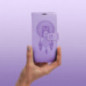 Peňaženkové puzdro MEZZO Book na XIAOMI Redmi 15 4G Fialový (Purple)