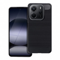 Kryt Carbon na XIAOMI Redmi Note 14 5G Elegant  Čierny
