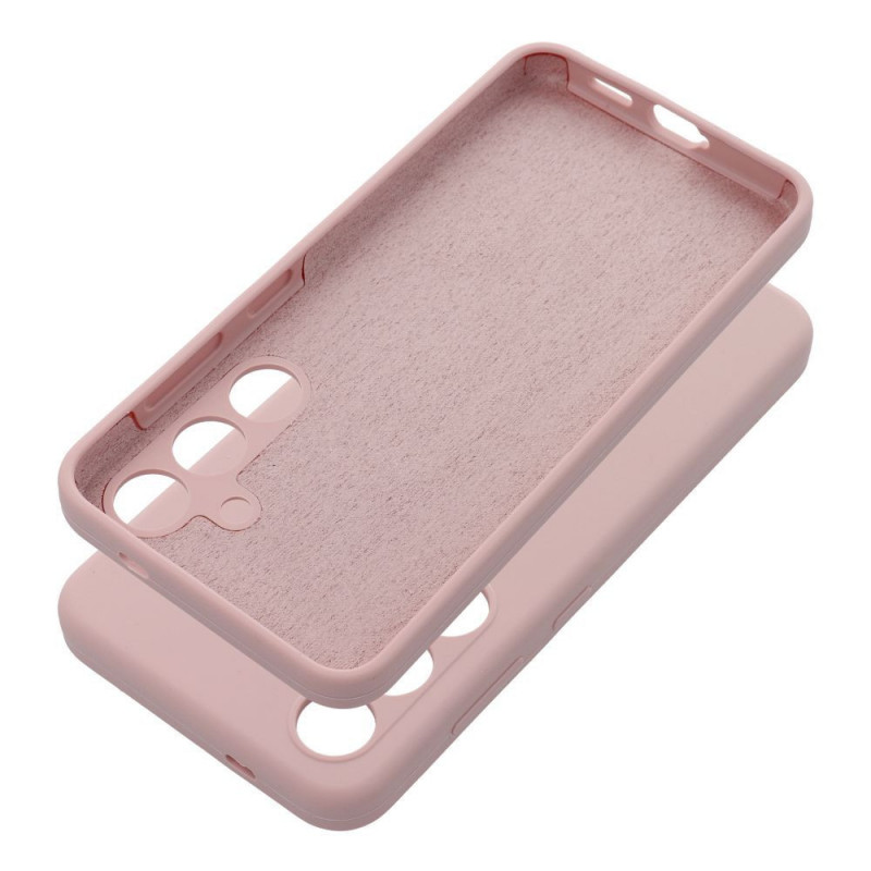 Kryt Silicone 2mm na Honor Magic7 Pro Pieskovo ružový