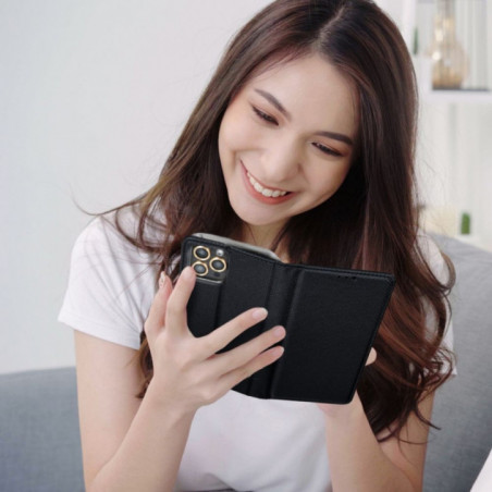 Peňaženkové puzdro Smart Case Book na Samsung Galaxy A17 Čierny