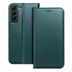 Peňaženkové puzdro Smart Magneto book na Samsung Galaxy A17 Tmavo zelený